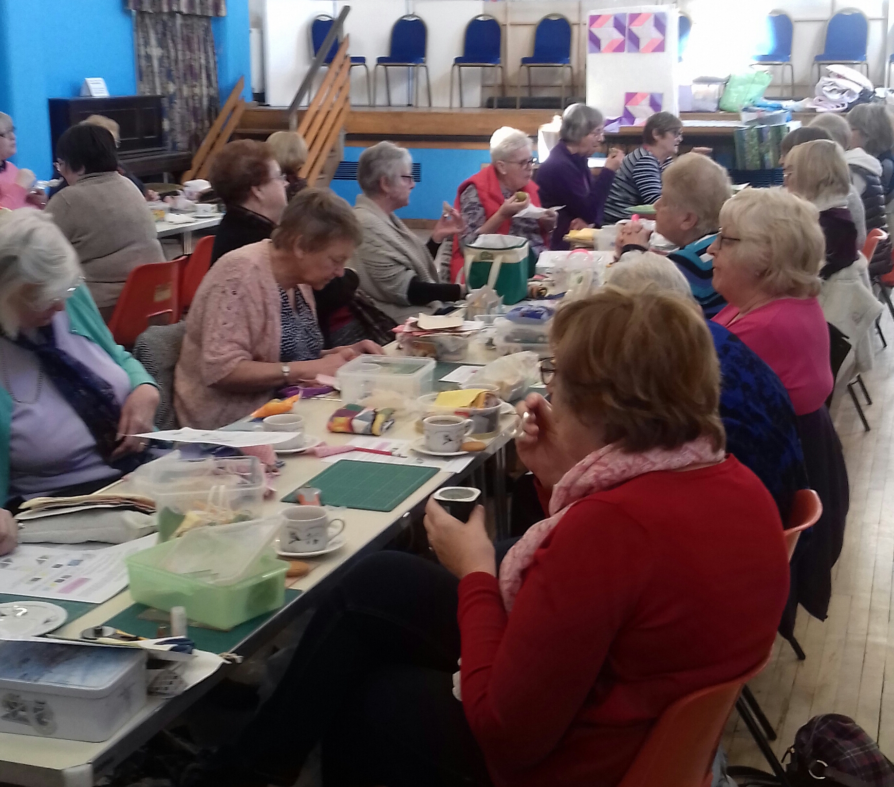 Busy sewing