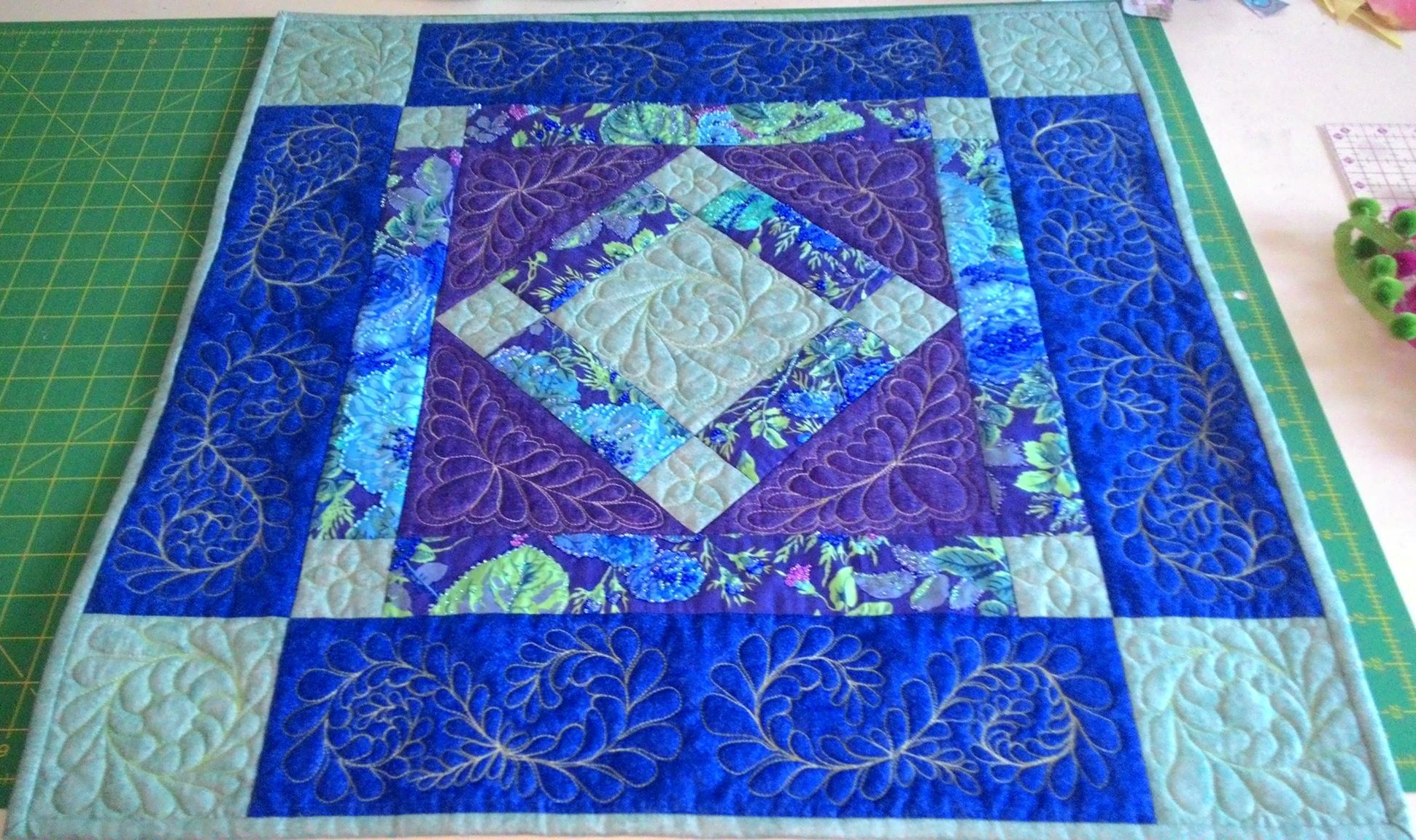 Mini Quilt from Noelle front