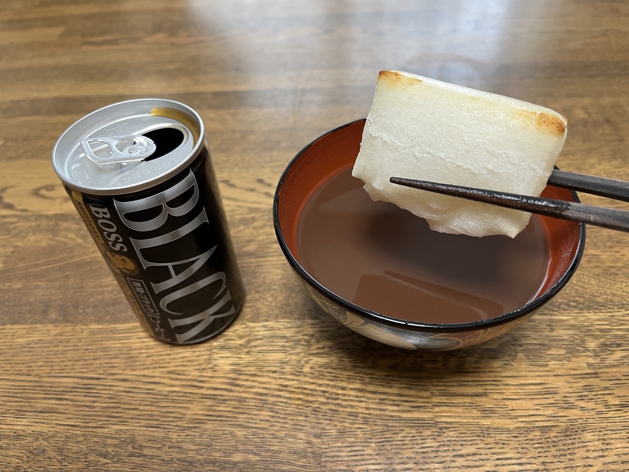 Oshiruko Soup Using Coffee