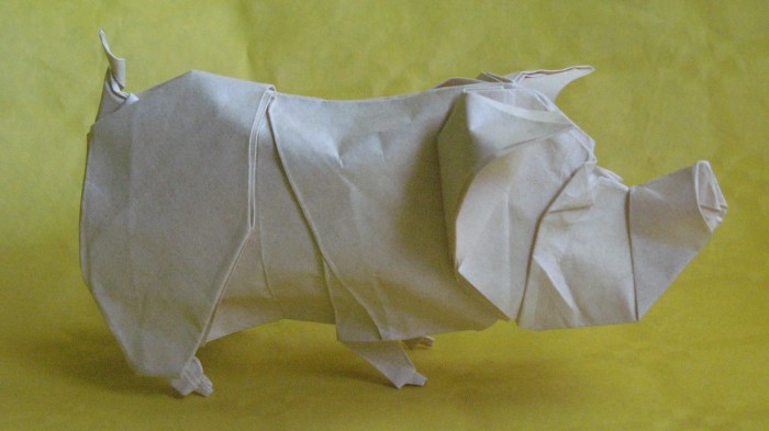 El arte del origami: mucho más que papel plegado 13 origami húmedo