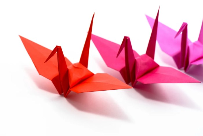 El arte del origami: mucho más que papel plegado 8 grulla de origami