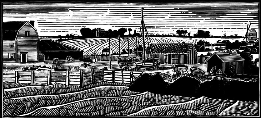 Linocut • 2009 • 205 x 445mm • edition of 100 • £340