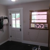 Got the door in and some new complementary trim too. (6/19)