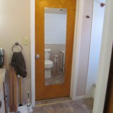 Changed the trim and replaced the door...