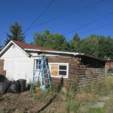 Old roof was removed