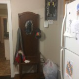Rearranged the mud room.