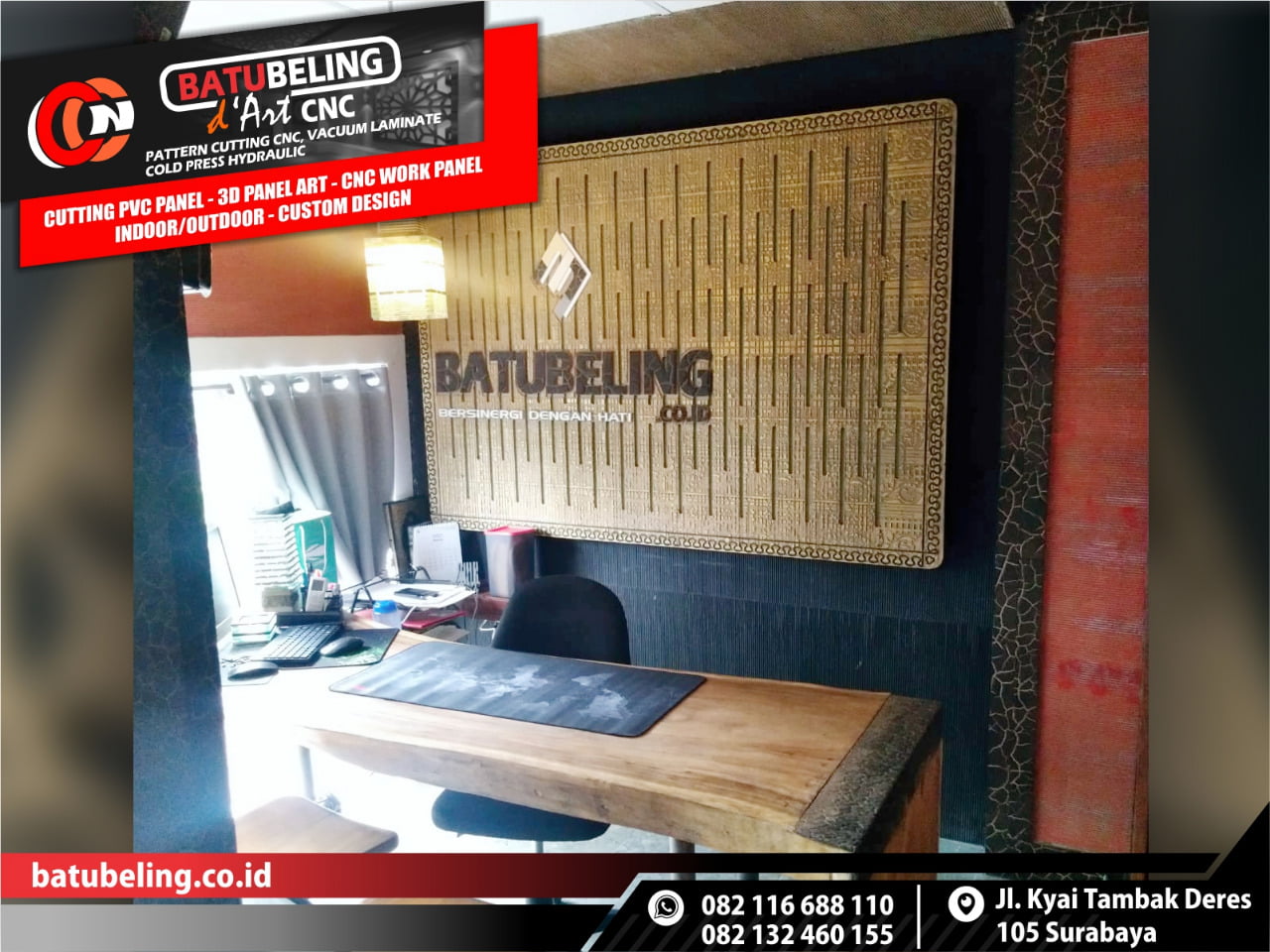 jasa CNC Wall Art