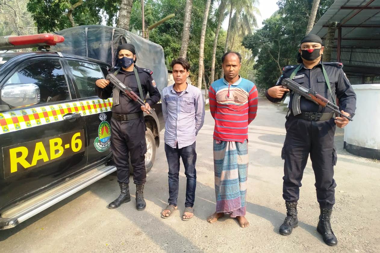 সাতক্ষীরায় মানবপাচার চক্রের ২সদস্য গ্রেফতার
