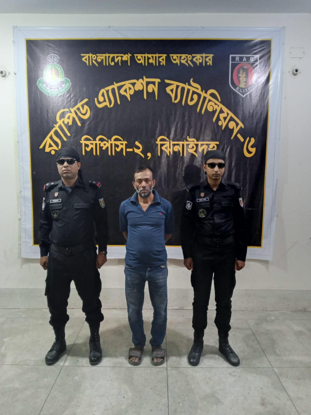 ঝিনাইদাহের চাঞ্চল্যকর বরুন হত্যা মামলার প্রধান আসামী গ্রেফতার