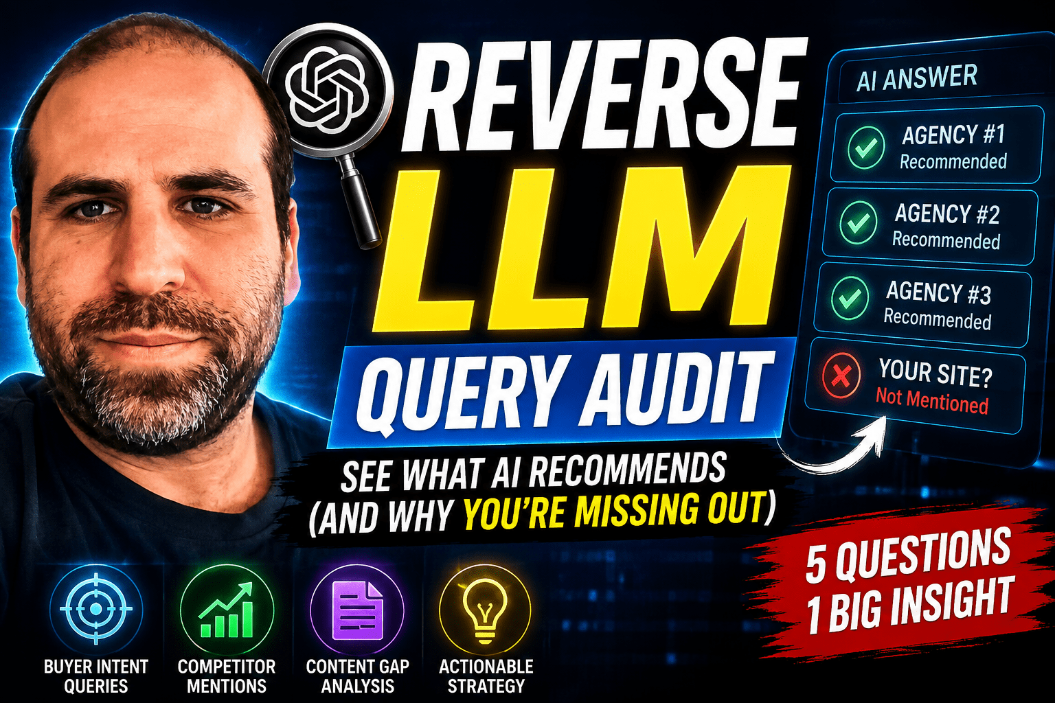 Reverse LLM query hermes agent