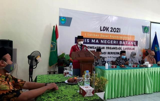 MAN Batang Gelar Kegiatan Latihan Dasar Kepemimpinan (LDK) – Kantor Wilayah  Kementerian Agama Provinsi Jawa Tengah