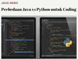 Perbedaan Java Vs Python Untuk Coding Java Sch Id