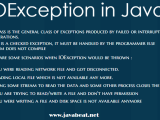 Ioexception Example In Java