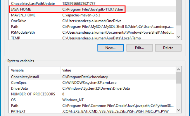 Java Environment Setup In Windows 10 - Javabytechie