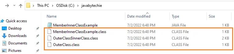 Member Inner Class In Java Javabytechie - Best Vintage Patterns in HD