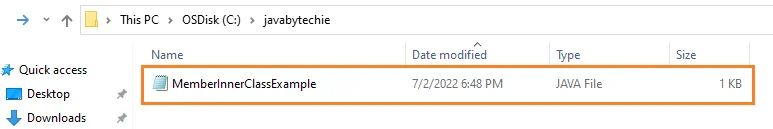 Member Inner Class In Java Javabytechie - Best Landscape Illustrations in Retina