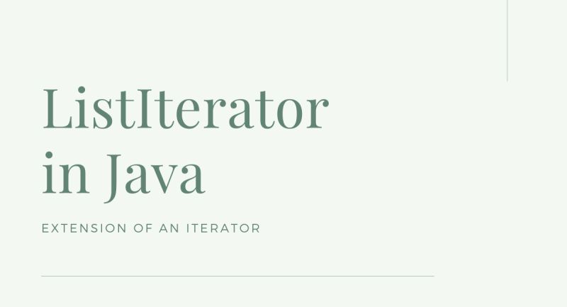 Java Listiterator Listiterator In Java Digitalocean - Gradient Picture Collection - Full HD Quality