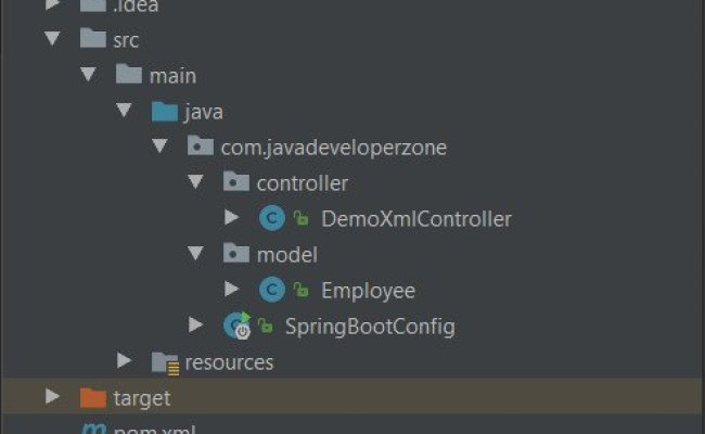 Spring Boot Rest XML Example – Java Developer Zone