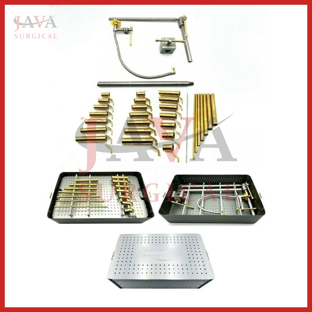 39 PCs Set Surgery Tubular Retractors Instruments