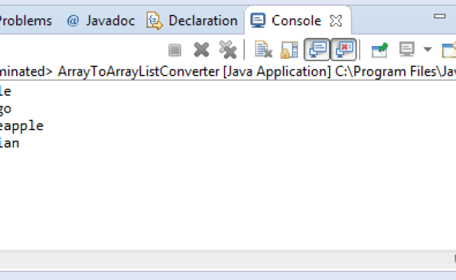 Java Array To Arraylist Conversion