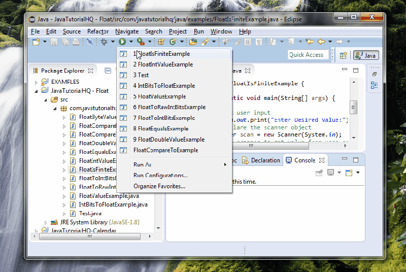 Java Float Floatvalue Method Example - Nature Art Collection - 4K Quality