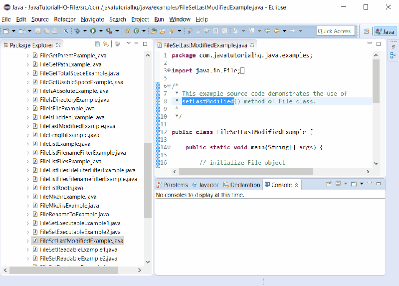 Java Lang File Setreadonly Example Output Java Tutorial Hq - Minimal Designs - Professional Full HD Collection