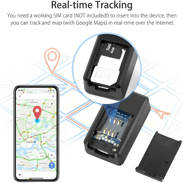 Mini Magnetic GPS Tracker