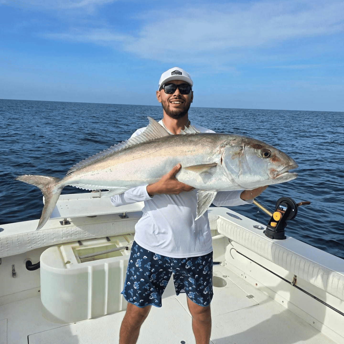 What's in Season - Cobia caught during spring fishing season with Jawstoo Fishing Charters