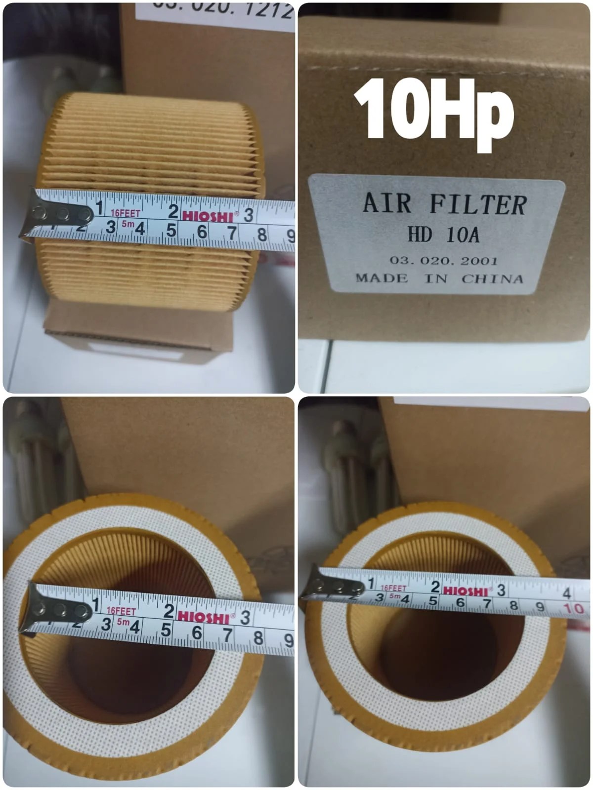Air Filter Comp. 7,5KW / 10HP
