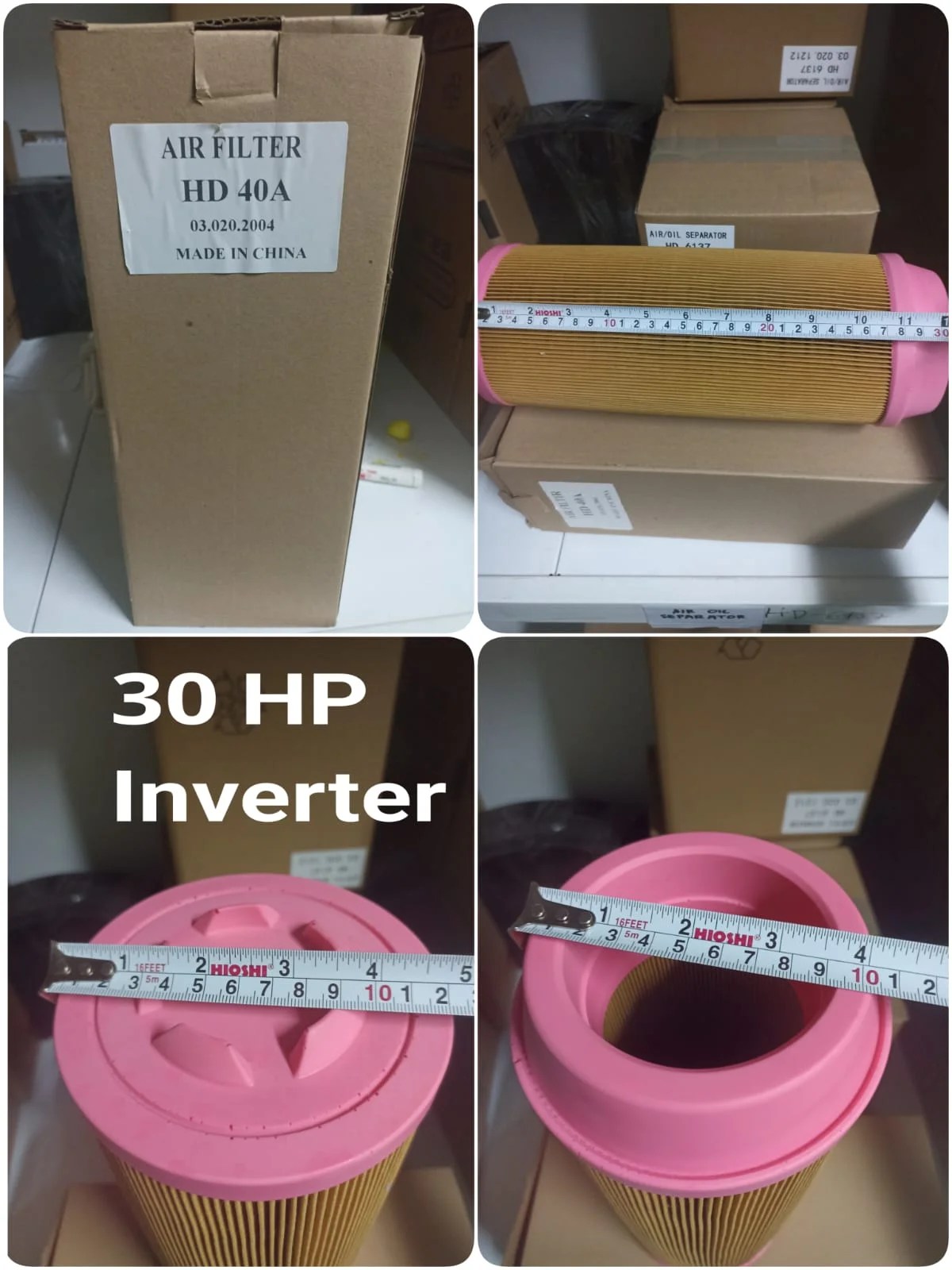 Air Filter Comp. 22KW / 30HP Inverter