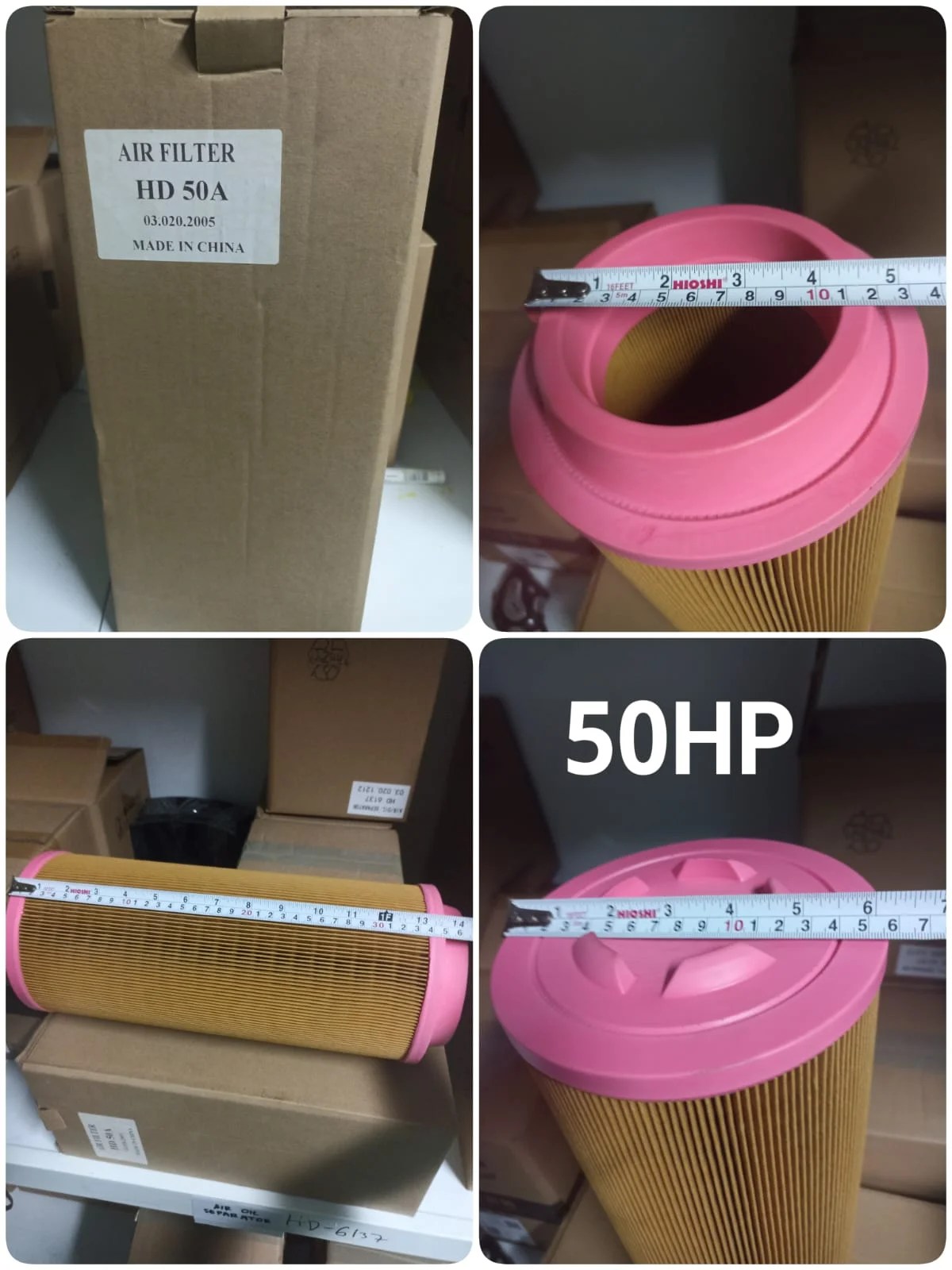 Air Filter Comp. 37KW / 50HP Inverter