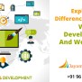 Explained Differences Between Web Development And Web Design