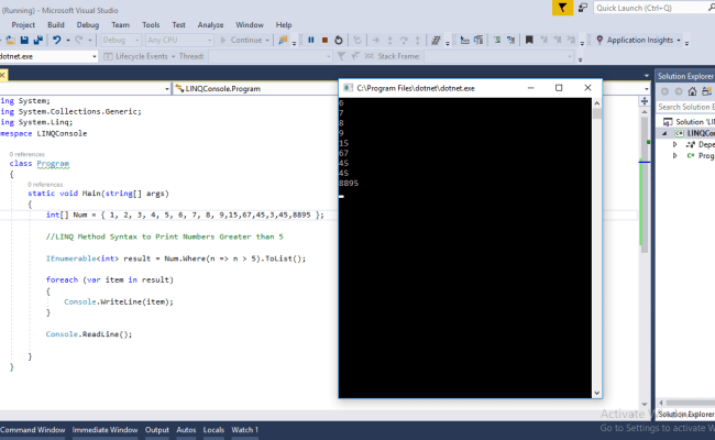 LINQ Query Syntax - Using C# LINQ - Jayant Tripathy