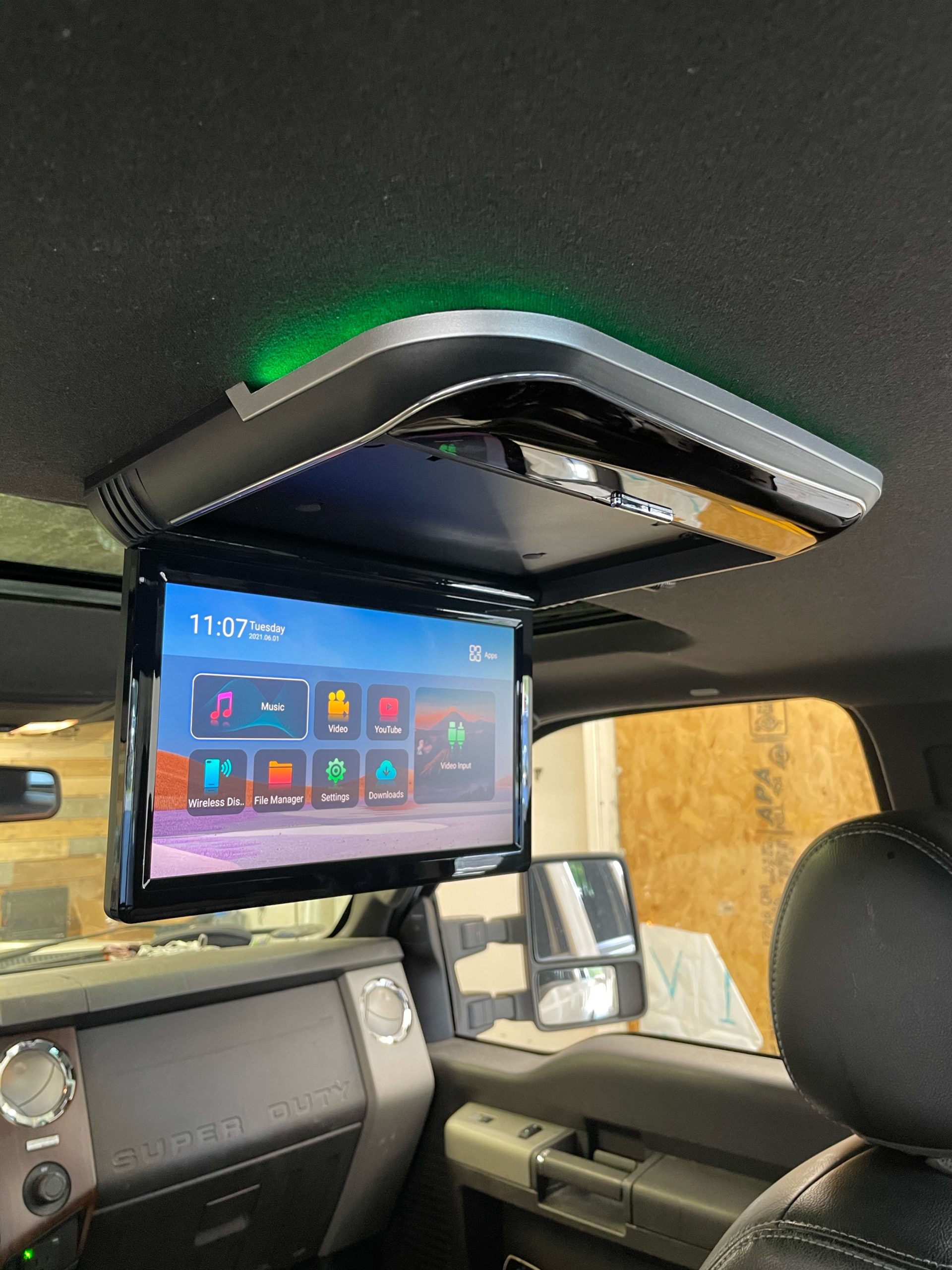 Xtrons Smart Android TV Flip Down