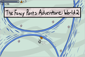 New Release Fancy Pants Adventure World 3 Run Fast Run Fancy.