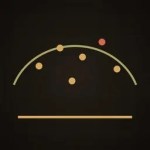 App icon for the Parables Command Center: scattered seed marks under a sowing arc above a gold field line