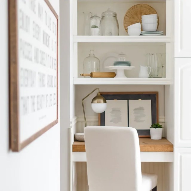 Efficient creating storage ideas for a home office
