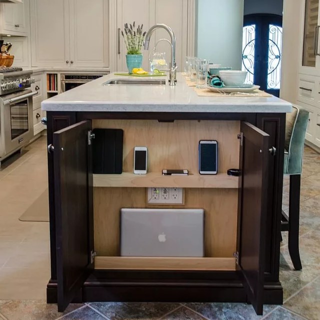 Utilizing creating storage for hidden electronics