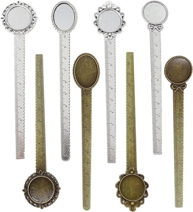 quirky gift ideas image link  Metal Bookmark Ruler