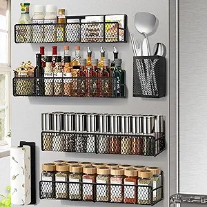 small kitchen storage  image link spice rack