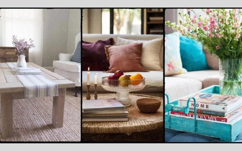10 Farmhouse Decor Ideas For Coffee Table