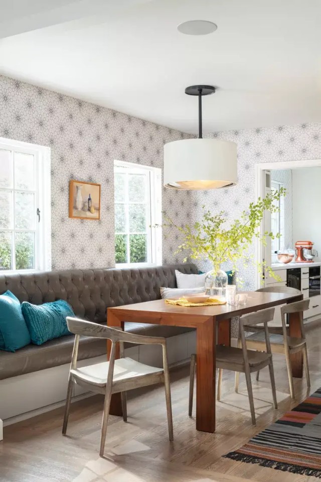 Renter-Friendly Upgrades using peel and stick wallpaper