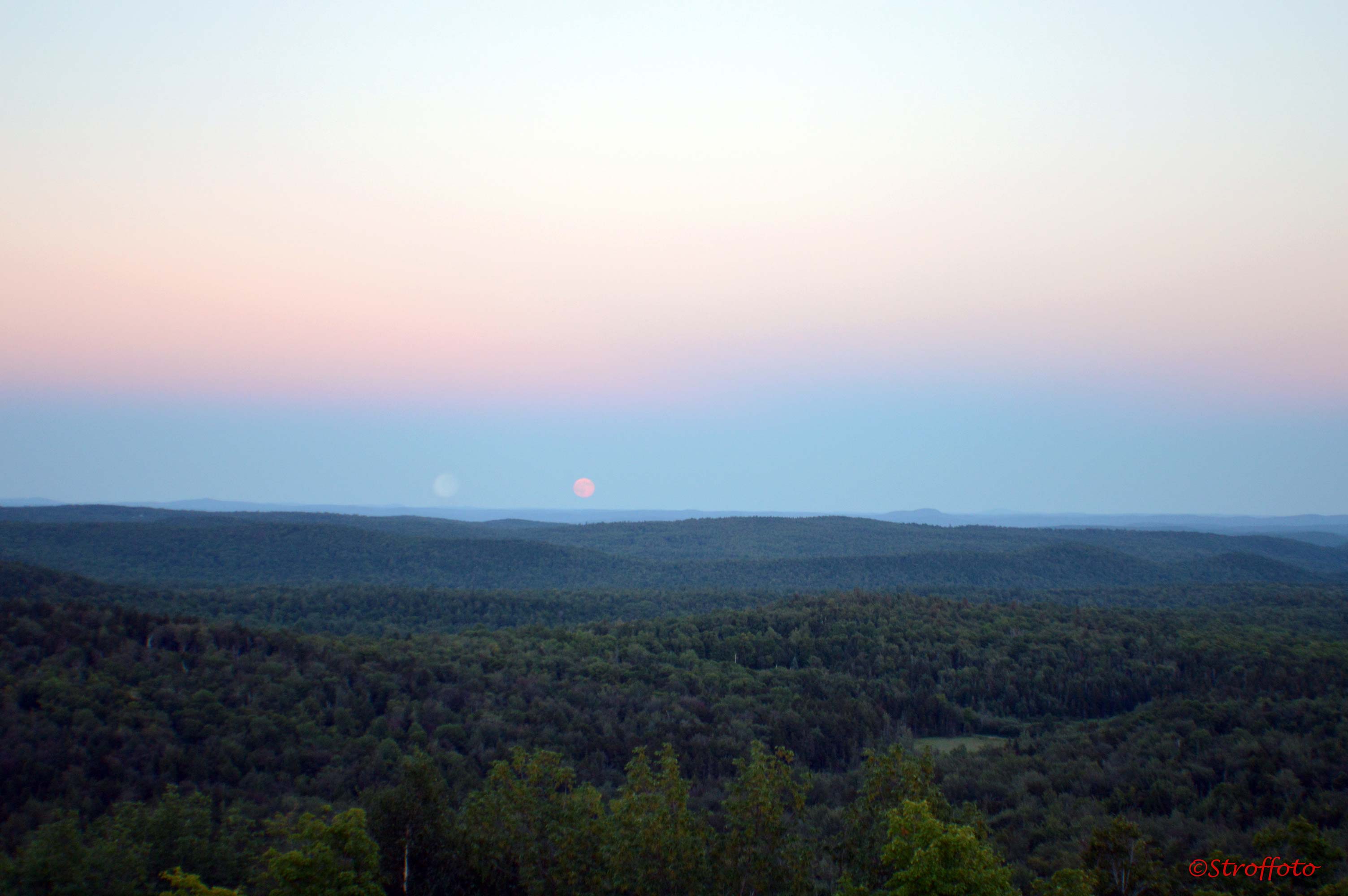 Hogback Mountain Sunset In Vermont