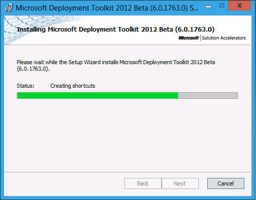 Installing WAIK & MDT 2012 Beta in Windows 8 Server