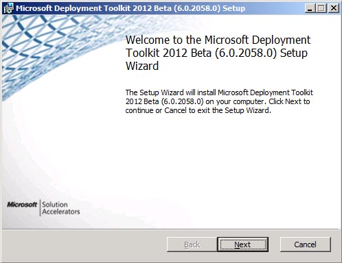Microsoft Deployment Toolkit (MDT) 2012 Beta 2 – Now Available