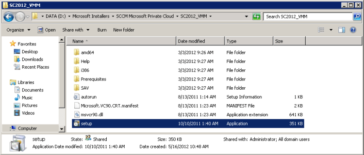 Setupfile