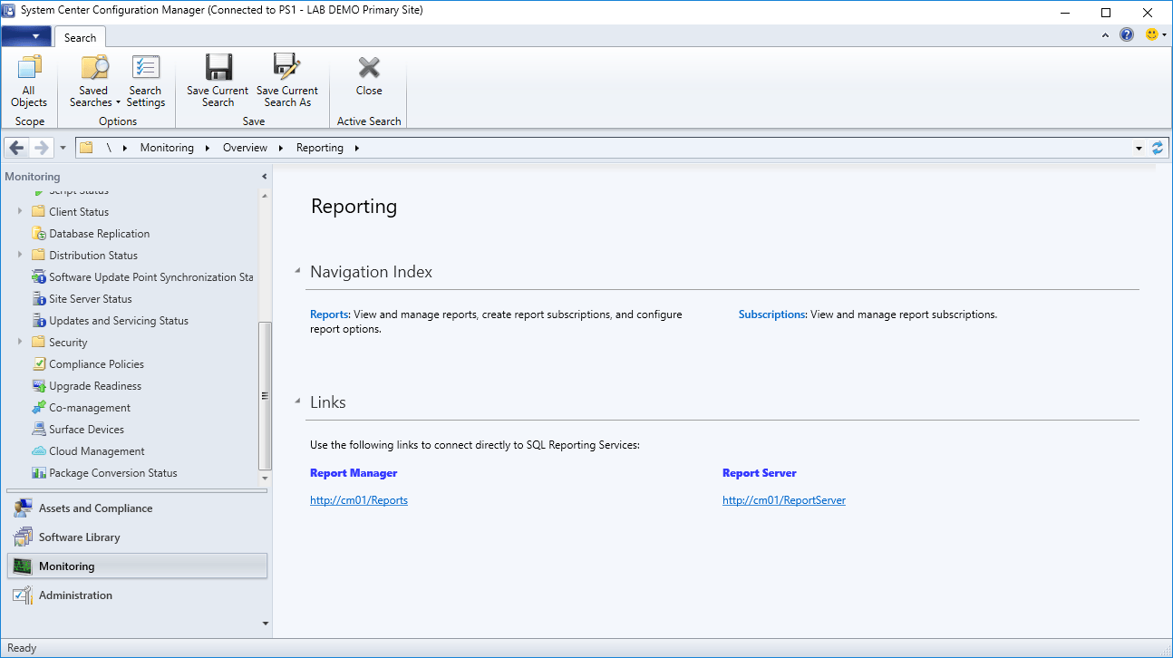 Installing SCCM Reporting Services Point