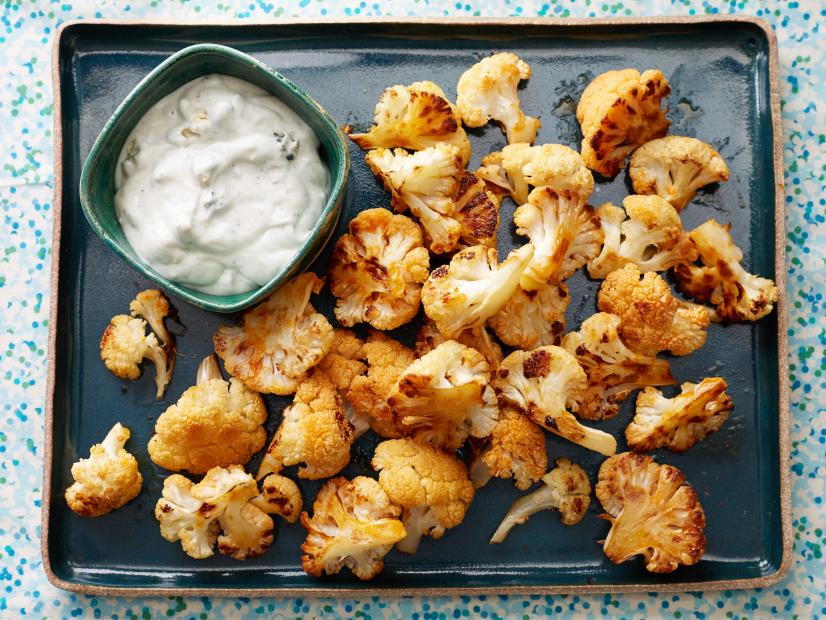 Buffalo Cauliflower, Sweet Potato and Tofu Bowl with Bleu Cheese Dressing (for 1) - Jay's 2 Go