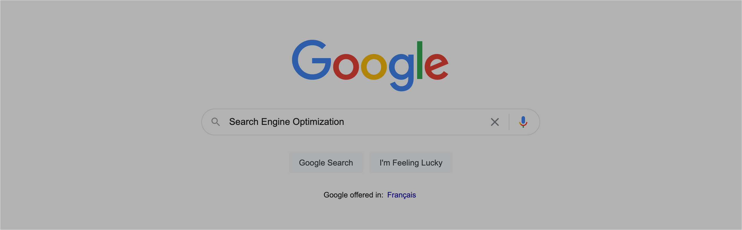 search engine optimization google search