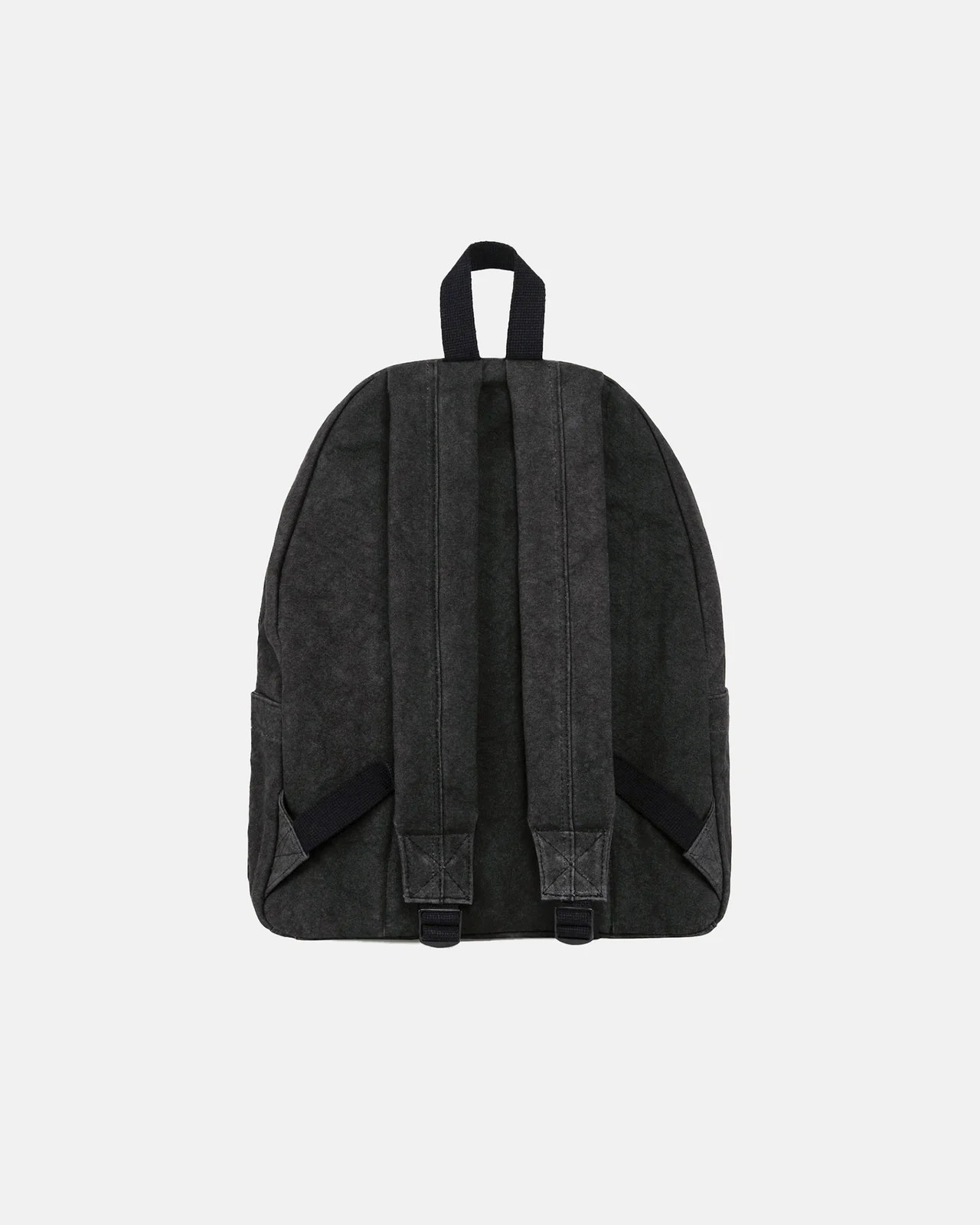STUSSY CANVAS BACKPACK 水洗黑後背包